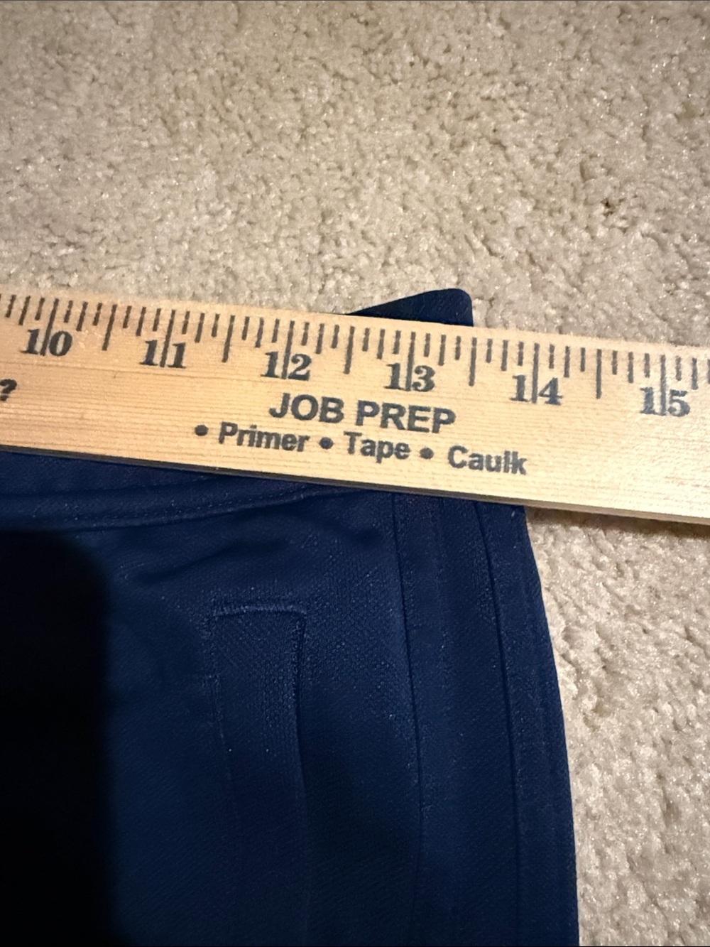 adidas Navy Track Pants with White Logo - Picture 8 of 13
